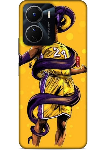 Vivo Y16 Kılıf Basketbolcular 6 Kobe 24 Sarı Koruyucu Kapak