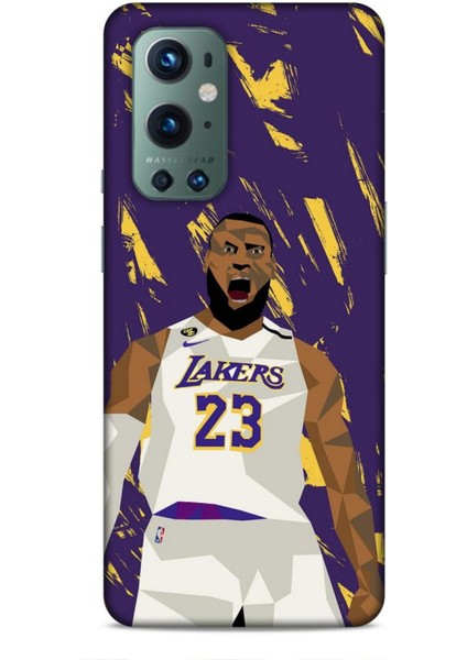 Oneplus 9 Pro Kılıf Basketbolcular 18 Lebron James Nba Parlak Kılıf