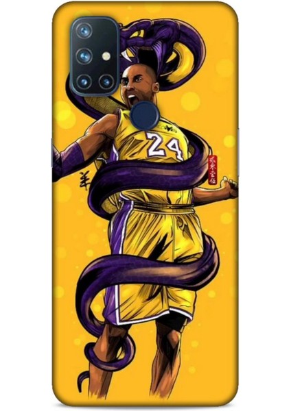 Oneplus Nord N10 5g Kılıf Basketbolcular 6 Kobe 24 Sarı Koruyucu Kapak