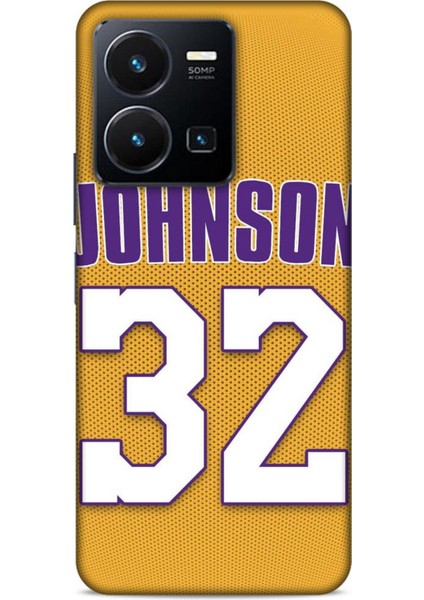 Vivo Y35 Kılıf Basketbolcular 19 Johnson 32 Tam Koruma Kılıf