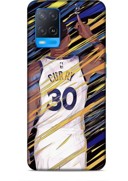 Oppo A54 Kılıf Basketbolcular 14 Curry 30 Cover Kılıf