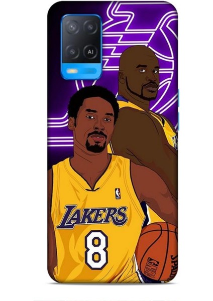 Oppo A54 Kılıf Basketbolcular 25 Kobe Soyulmayan Kılıf