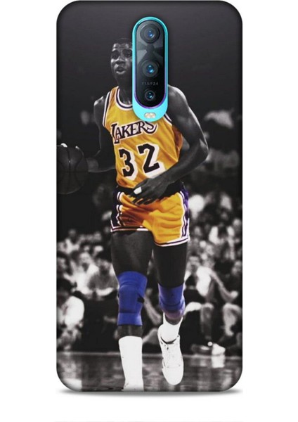Oppo RX17 Pro Kılıf Basketbolcular 20 Lakers 32 Renkli Kılıf