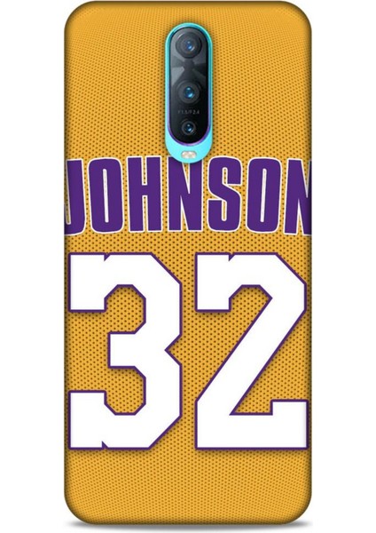 Oppo RX17 Neo Kılıf Basketbolcular 19 Johnson 32 Tam Koruma Kılıf