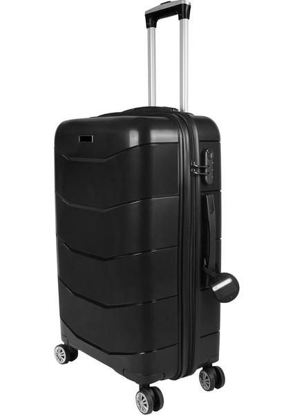 Ultra Hafif Kırılmaz Silikon Büyük Boy Valiz Siyah+Etiket Hediyeli! fiyatları