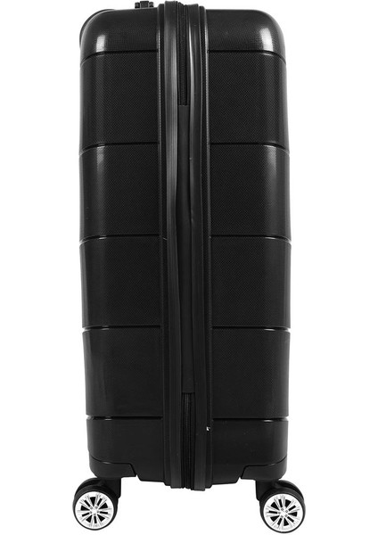 Ultra Hafif Kırılmaz Silikon Büyük Boy Valiz Siyah+Etiket Hediyeli! modelleri