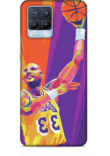 Realme 8 Pro Kılıf Basketbolcular 22 Kareem Abdul Jabbar Kap