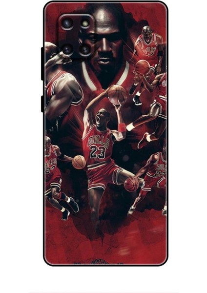 Samsung Galaxy A81 Kılıf Basketbolcular 12 Bulls 23 Tasarım Kılıf
