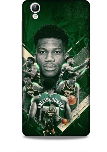 Vivo Y51 Kılıf Basketbolcular 15 Antetokounmpo Kalın Silikon