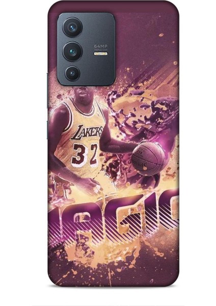 Vivo V23 5g Kılıf Basketbolcular 21 Magic Johnson Darbe Önleyici Kapak