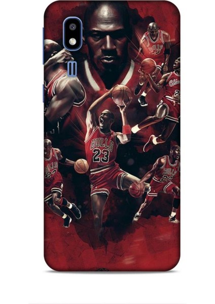 Samsung Galaxy A2 Core Kılıf Basketbolcular 12 Bulls 23 Tasarım Kılıf