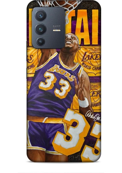 Vivo V23 5g Kılıf Basketbolcular 23 Lakers 33 Jabbar Telefon Kabı