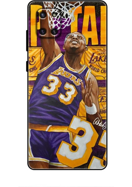 Samsung Galaxy A81 Kılıf Basketbolcular 23 Lakers 33 Jabbar Telefon Kabı