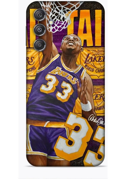 Samsung Galaxy M34 5g Kılıf Basketbolcular 23 Lakers 33 Jabbar Telefon Kabı