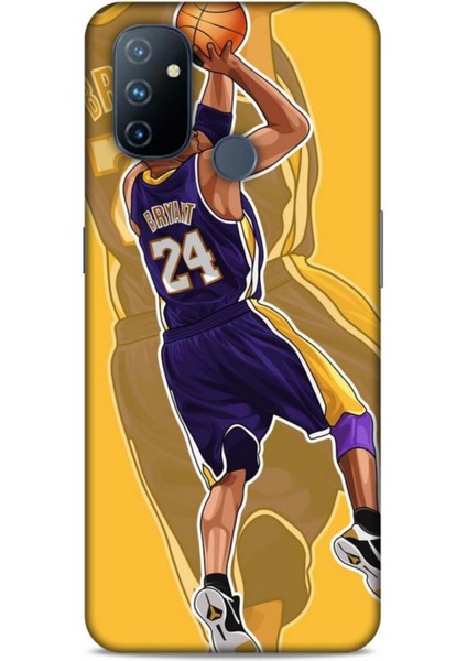 Oneplus Nord N100 Kılıf Basketbolcular 9 Kobe Bryant 24 Mor Uv Kılıf