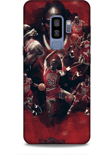 Samsung Galaxy S9 Plus Kılıf Basketbolcular 12 Bulls 23 Tasarım Kılıf