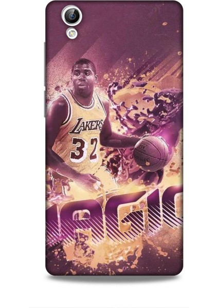 Vivo Y51 Kılıf Basketbolcular 21 Magic Johnson Darbe Önleyici Kapak