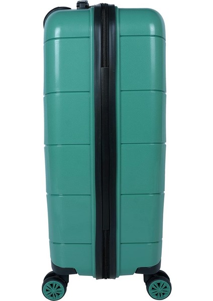 Ultra Hafif Kırılmaz Silikon Büyük Boy Valiz Yeşil+Etiket Hediyeli! fırsatları