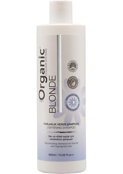 Blonde Parlaklık Veren Şampuan Lightening Shampoo 400ML