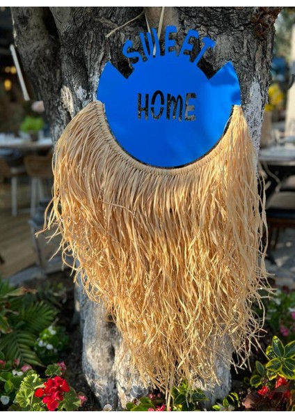 Wall Art Bodrum Mavisi Sweet Home Duvar Dekorasyon Ürünü