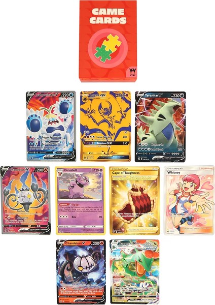 Toru Toys 200 Pokemon Kartı Yeni Deste 200HP Üzeri