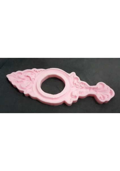 Çiçekli, 49CM Çerçeve Silikon Kalıp K-517, Kokulu Taş Sabun Alçı Mum Kalıbı fiyatları