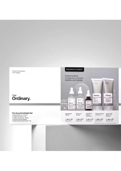 The Ordinary The Smooth & Bright Set - Limited Edition