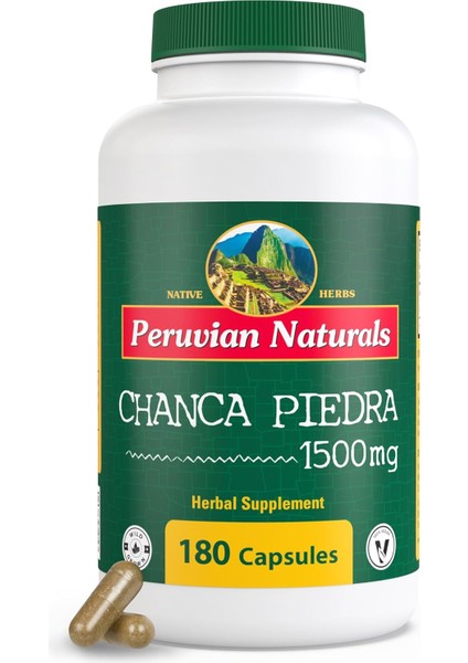 Chanca Piedra Chancapiedra Stonebreaker 1500 Mg 180 Kapsul From Peru