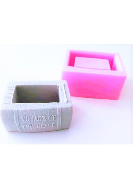 Voyage Of The Heare Kitap Saksı Silikon Kalıp K-582 fiyatları