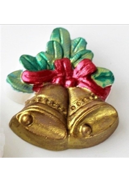 Fiyonklu Süs Çanı Silikon Kalıp K-573, Kokulu Taş Mum Sabun Alçıya Uygun fırsatları