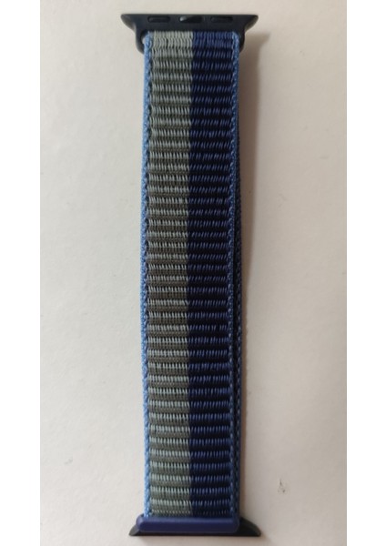 Apple Watch 38MM / 40MM/ 41 mm (Seriler /se ile Uyumlu) Cırtlı Bant Kordon Kahve Mavi fiyatları