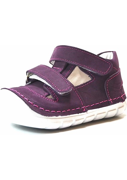 R322 Deri Mor Ilkadım Kız Bebek Ayakkabı fiyatları