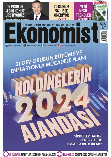 Ekonomist 18 Şubat - 2 Mart 2024