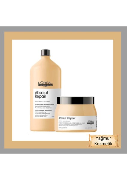 L'oreal Paris L'oreal Absolut Repair 1500ml +Repair Maske 500 Ml