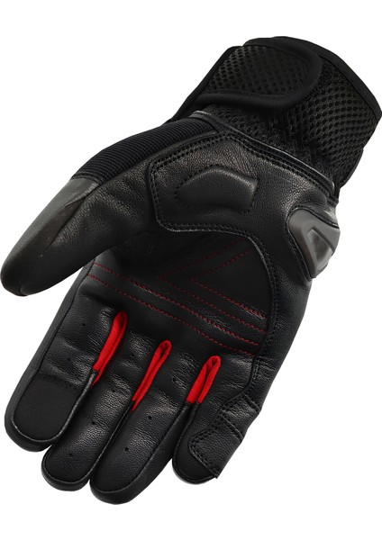 Speed Up Eldiven Siyah-Kırmızı Yüksek Koruma ve Konfor Sağlayan Deri Malzeme fiyatları