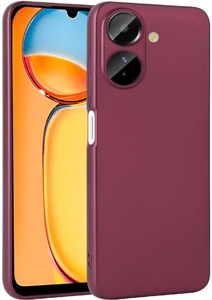 Xiaomi Redmi 13C Kılıf Yumuşak Dokulu Soft Esnek Ince Mat Renkli Lüks Premier Silikon Kapak