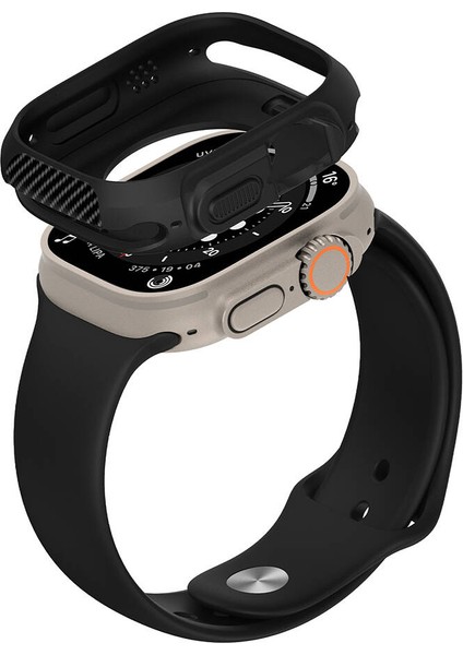 Apple Watch 2/3/4/5/6/7/8/9/se/ultra/nike 49MM Silikon Tpu Kasa Koruyucu (Gard 31) indirimleri