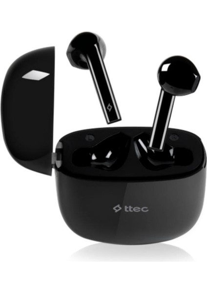 BT5.1V Airbeat Go Dokunmatik Mikrofonlu Bluetooth Kulaklık, Ipx6 Su ve Ter Geçirmez Kulaklık