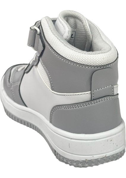 Haykat Uzun Flt Çocuk Ayakkabısı Gri Beyaz fırsatları