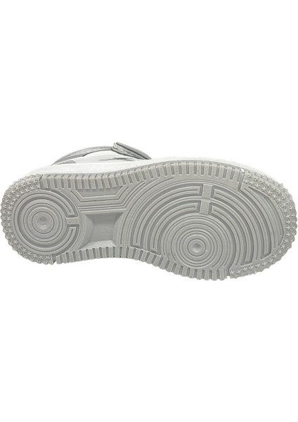 Haykat Uzun Flt Çocuk Ayakkabısı Gri Beyaz indirimleri