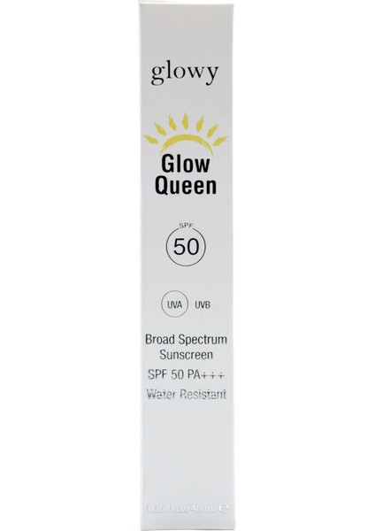 Glow Queen SPF50+ Güneş Koruyucu Yüz Kremi 40ml