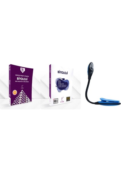 11. Sınıf Biyoloji Modüler Piramit Sistemiyle Konu Anlatımı + Soru Bankası + Kitap