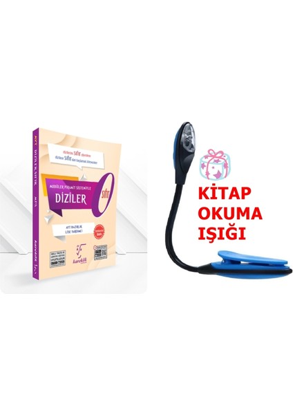 AYT Diziler Sıfır Modüler Piramit Sistemiyle Konu Anlatımlı Soru + Kitap Okuma Işı