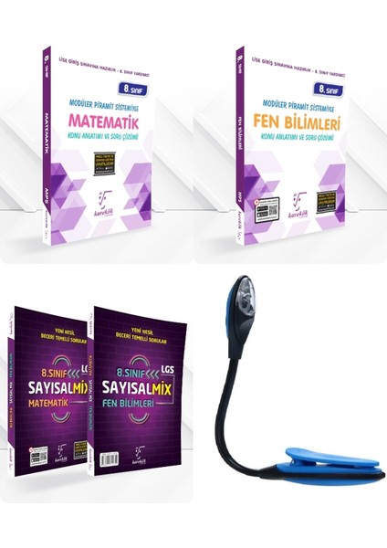 8. Sınıf Sayısal Konu + Soru Yeni Nesil Beceri Temelli Sorular Mıx Seri + Kitap Oku