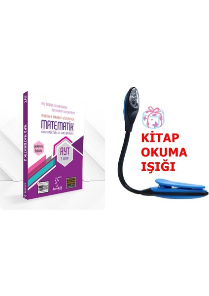 AYT Matematik Modüler Piramit Sistemiyle Konu Anlatımlı Soru 2 Kitap + Kitap Okuma