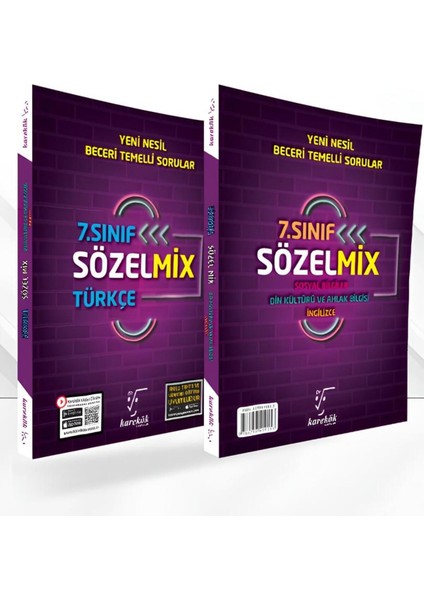 Güncel 7. Sınıf Sözel Mix (Türkçe-Sosyal Bilgiler-Din- İngilizce)