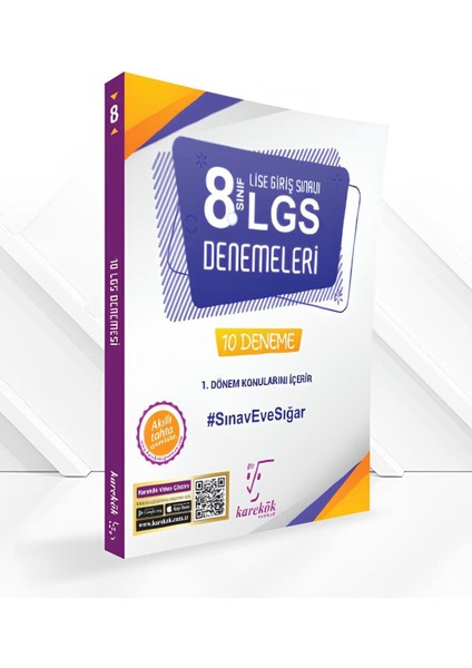 8. Sınıf LGS 10 Deneme (1. Dönem Konularını Içerir)