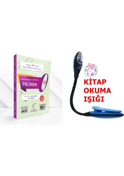 TYT-AYT Polinom Sıfır Modüler Piramit Sistemiyle Konu Anlatımlı Soru + Kitap Okuma