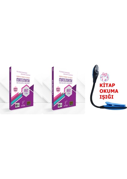 AYT Matematik Modüler Piramit Sistemiyle Konu Anlatımlı Soru Süper Set + Kitap Oku