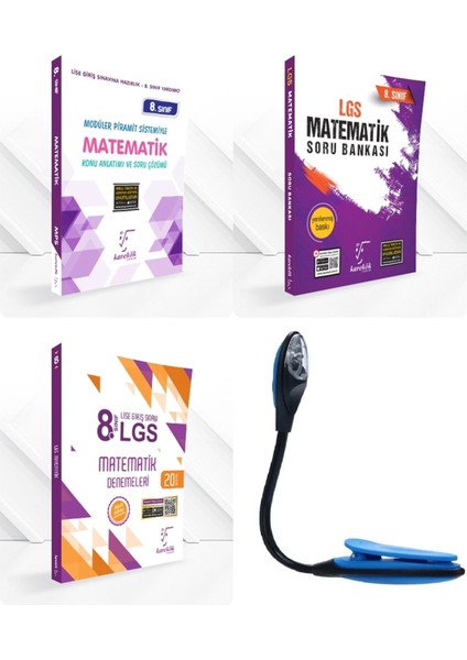 8. Sınıf Güçlendiren Matematik Konu Anlatımı +Soru Bankası + Deneme + Kitap Okuma I